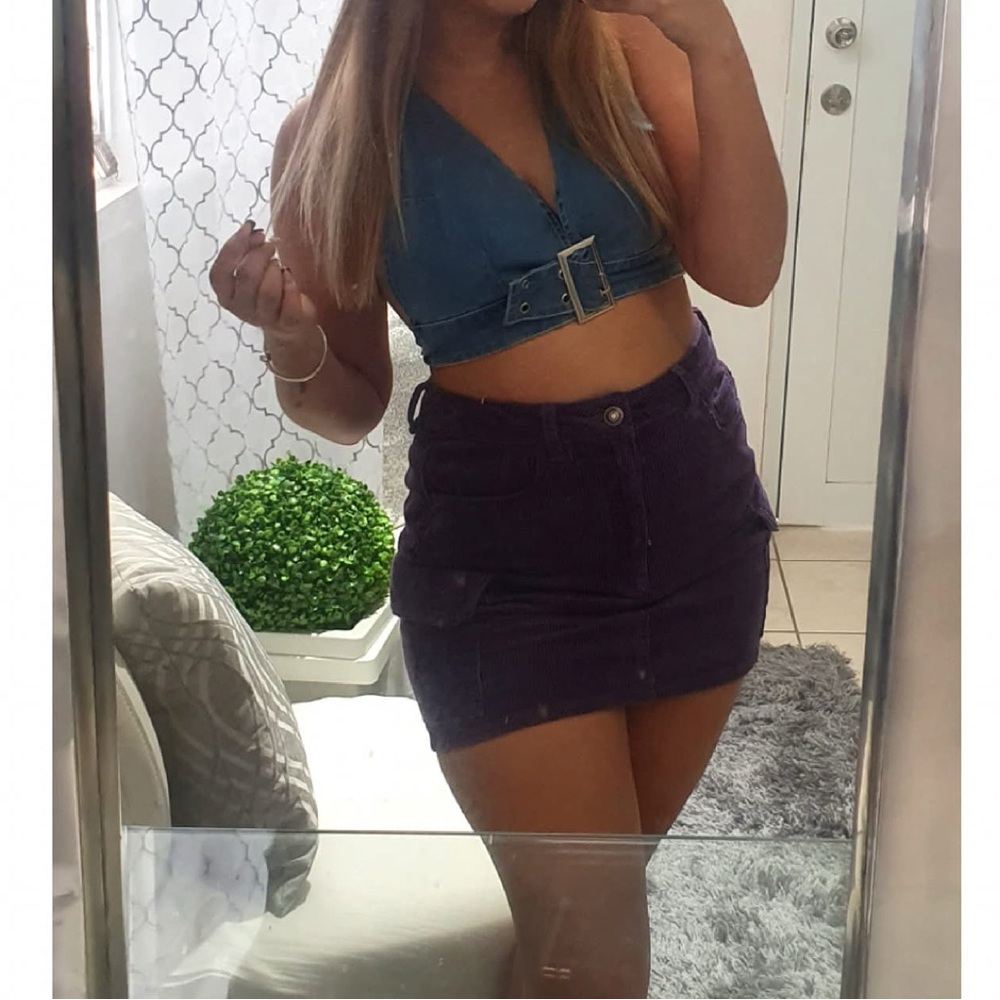 Purple Skirt